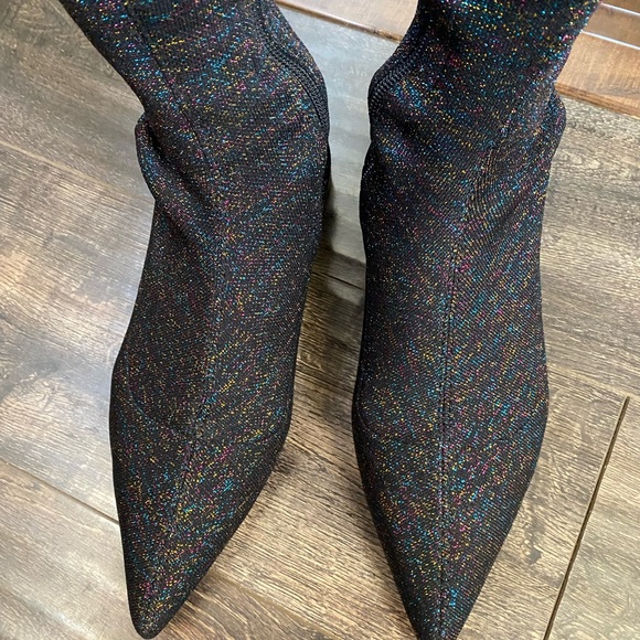 🆕Zara over-knee fabric boots:Brand New - Picture 3 of 10